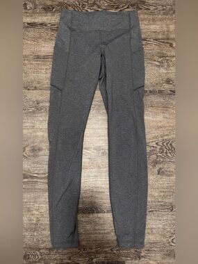 Lululemon Charcoal Gray Athletic Leggings